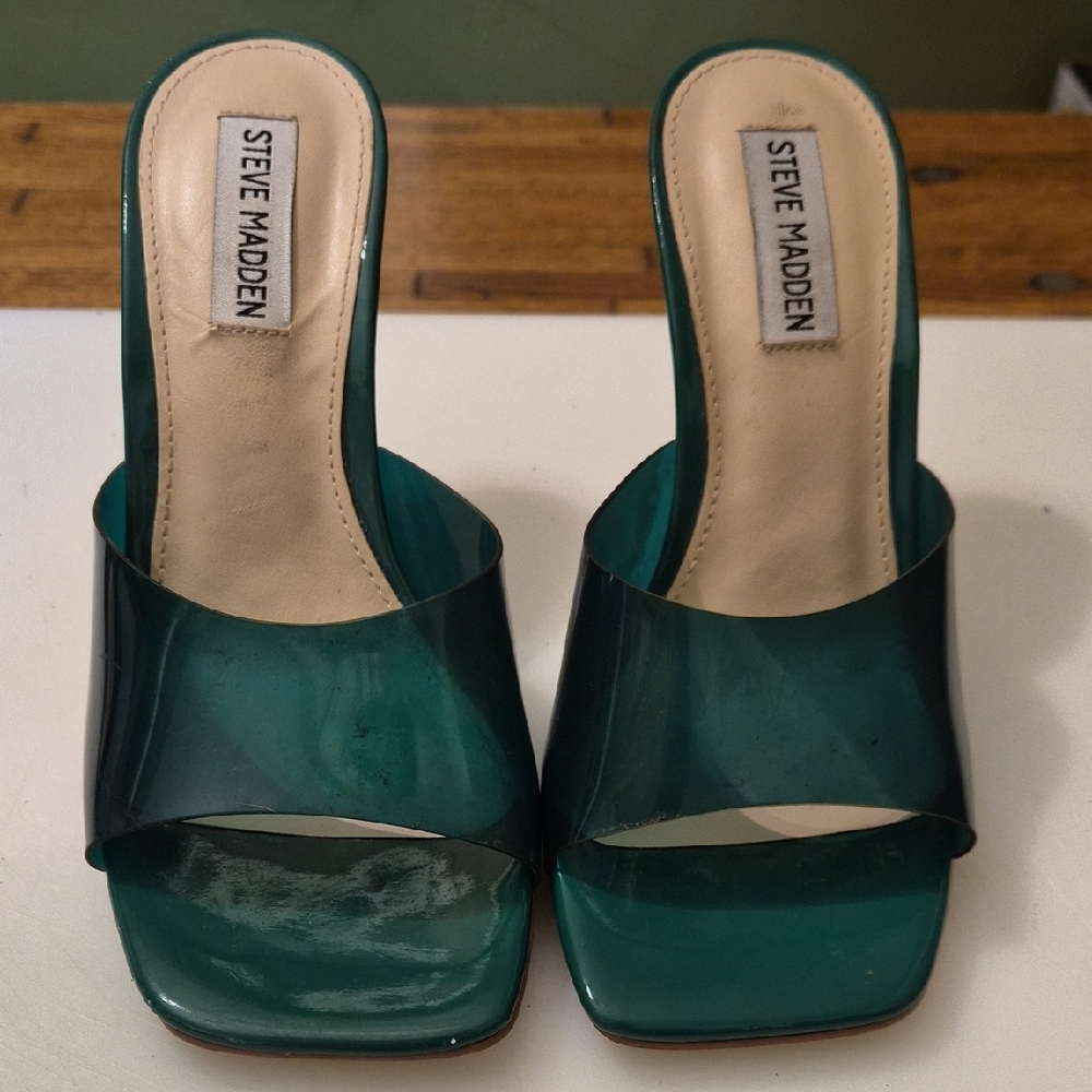 Steve Madden Teal Women's Mules